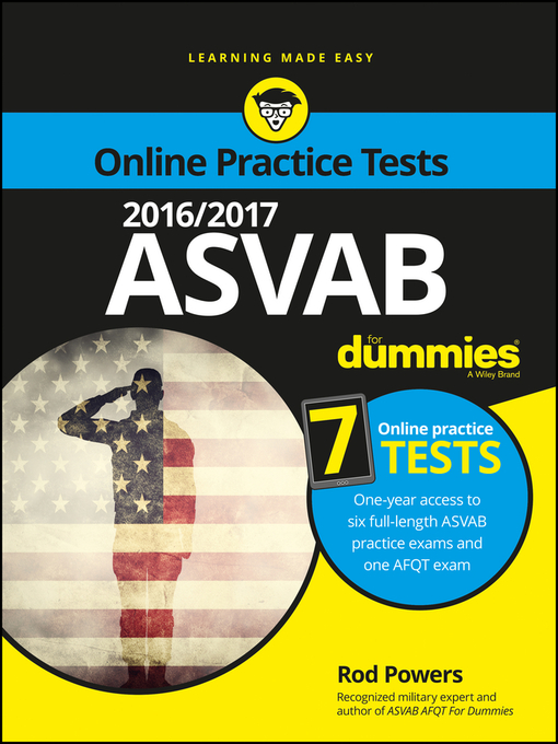 Title details for 2016 / 2017 ASVAB For Dummies with Online Practice by Rod Powers - Available